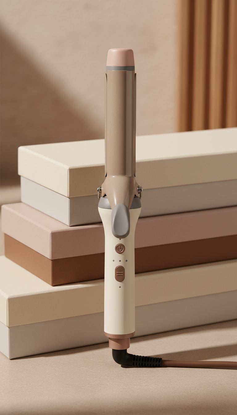 Ceramic-Coated Curling Wand